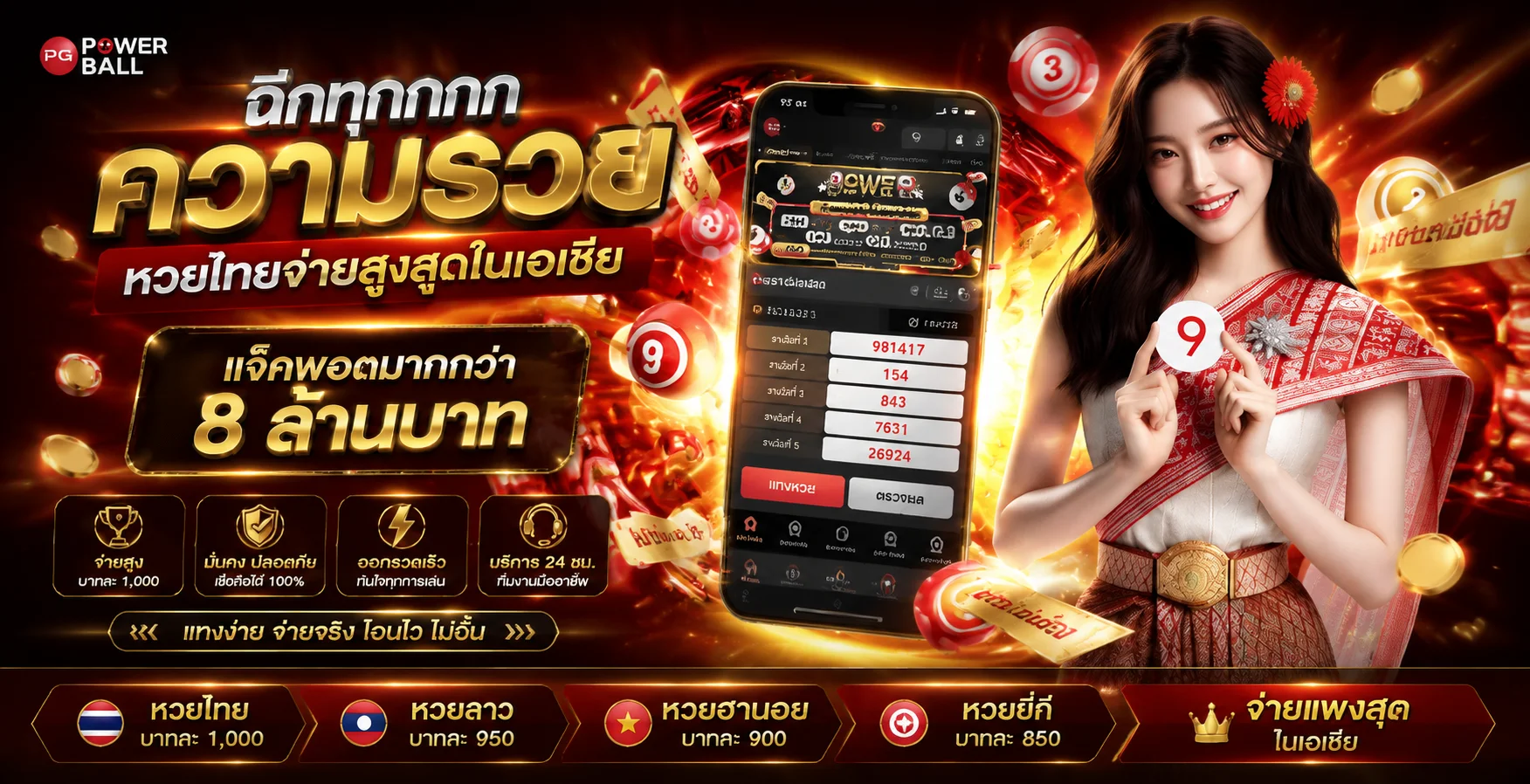แทงหวยออนไลน์ KINGROMANS ครบทุกสำนักจ่ายเต็ม