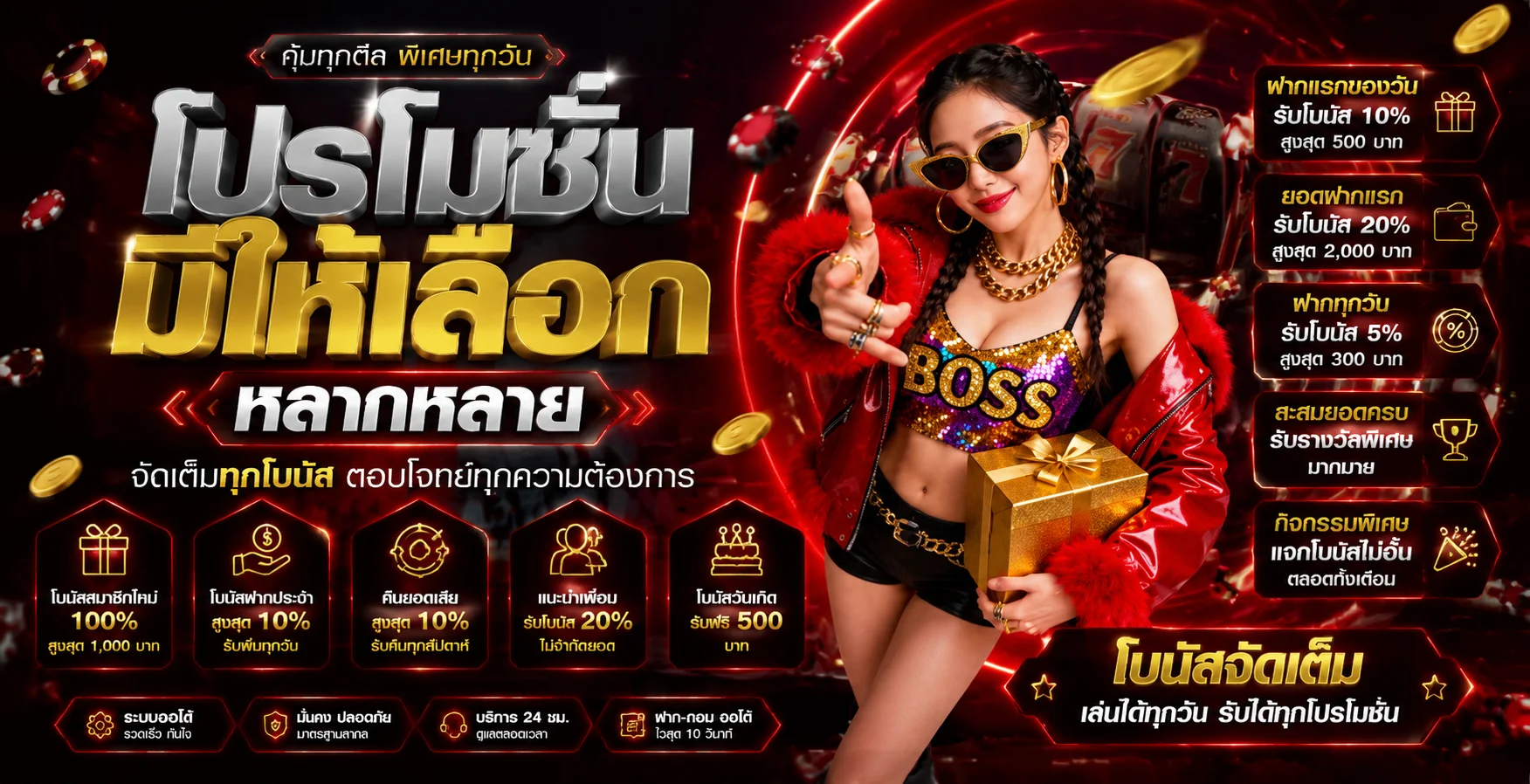 โปรโมชั่น KINGROMANS เครดิตฟรีโบนัสสมาชิกใหม่